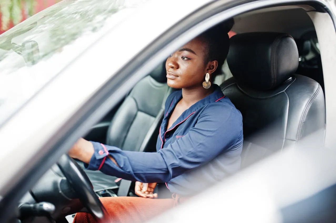 LCD Khaya learner driver on the road